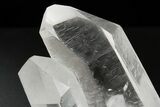Clear Quartz Crystal Cluster - Brazil #259236-1